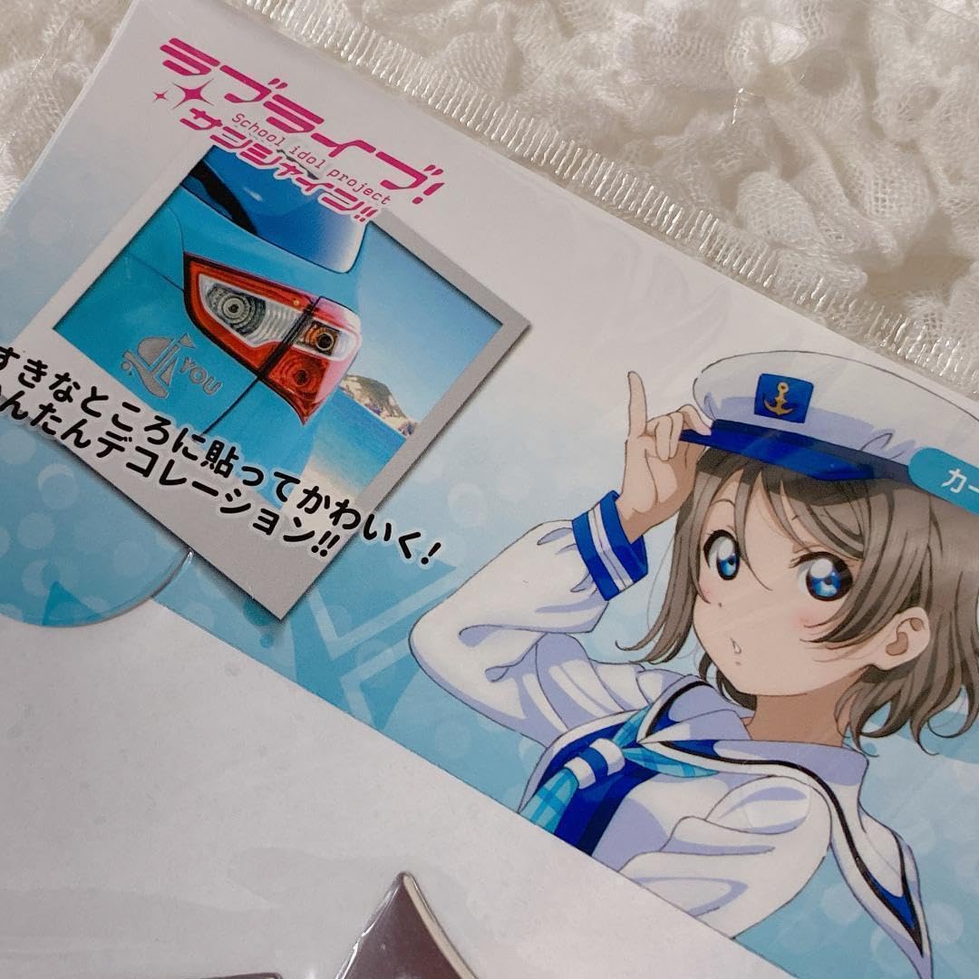 ラブライブサンシャイン　カーステッカー ラブライブ コーナー】〈ラブライブ!サンシャイン カーステッカー