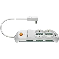 Vimar FP00526.C.B Presa 2univ.+4P17/11+SPB17+int+2USB+SPDb