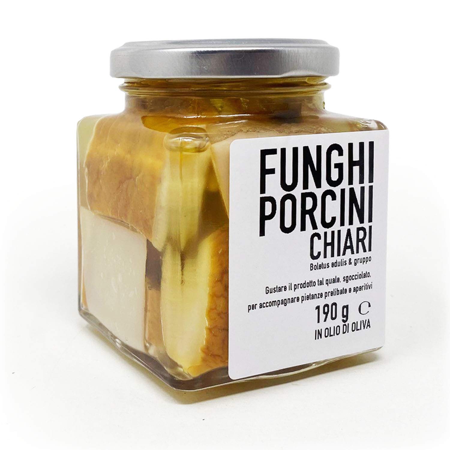 Scherini Valtellina - KLARE Steinpilze in Olivenöl (190g x 3)