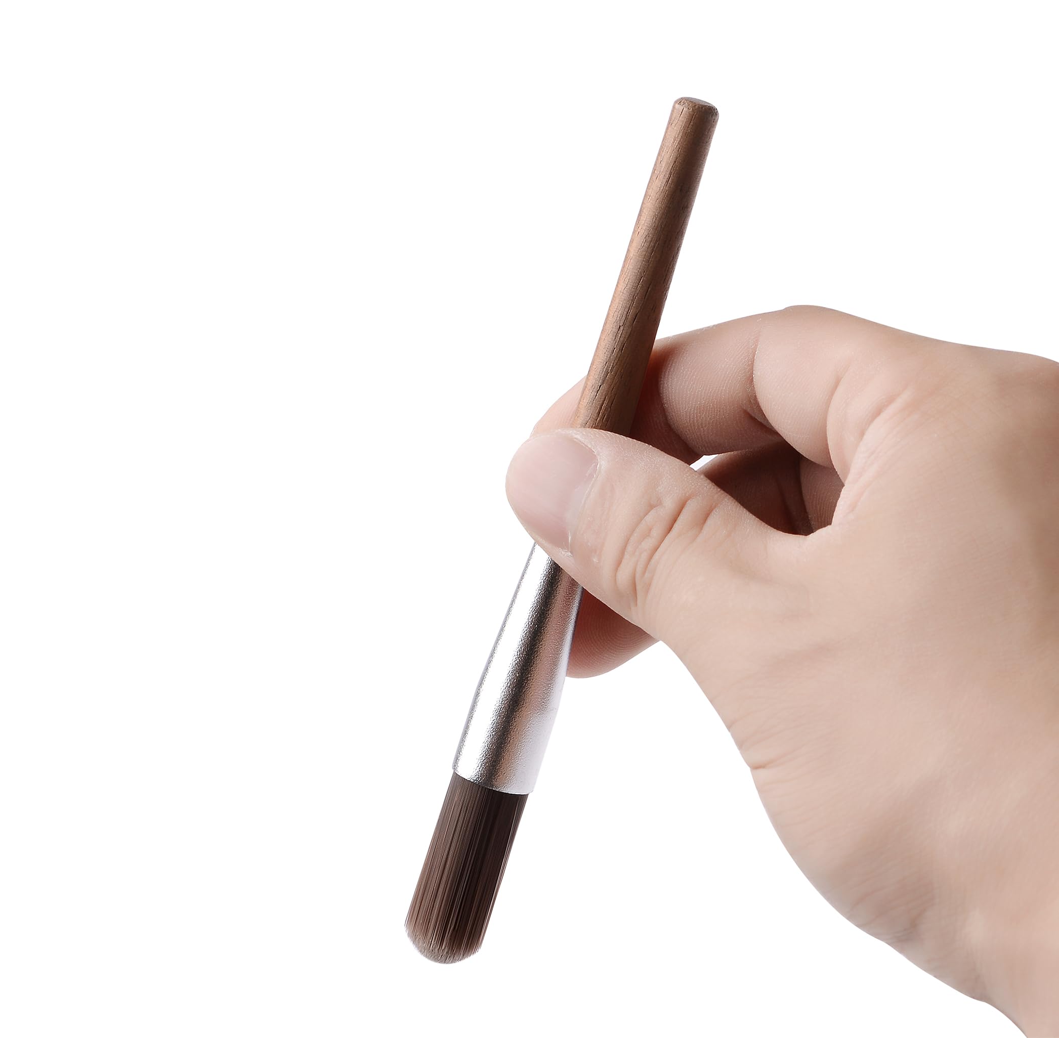 Normcore Grinder Cleaning Brush, Barista Wooden Grinder Cleaning Brush, Walnut Wood Handle Brush Cleaner, Coffee Cleaning Tool