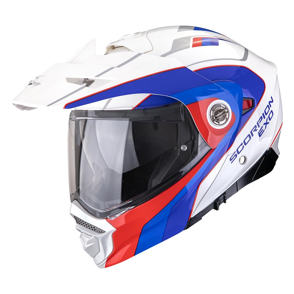 SCORPION ADX-2 KAMPS Bianco-Rosso-Blu M