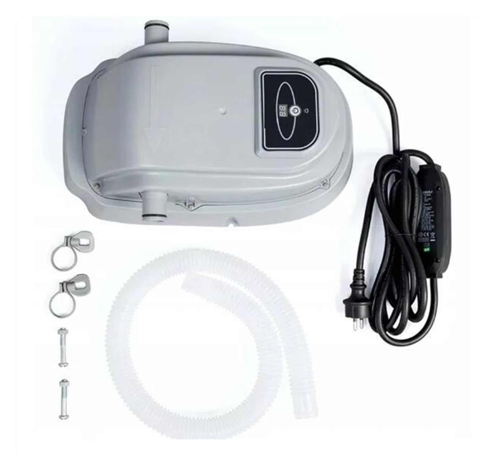 Calentador DE Piscina con Control Digital, for Trabajos en Piscinas de 400-4500 gal/1520-17035 l, Filtro 1000 GAL/h (3785 l/h) - Termoflujo