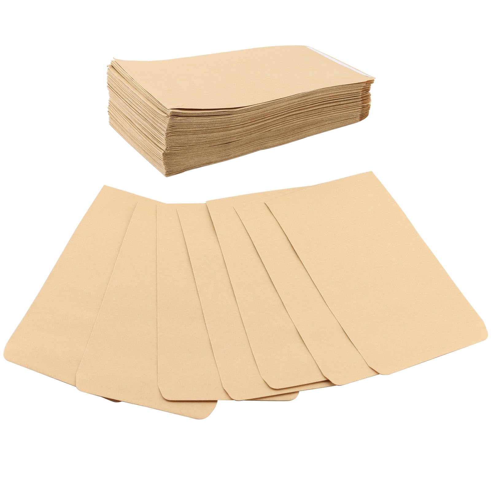 Buste Marroni Piccole Autoadesive Carta Kraft 16x11 cm 200 Pezzi