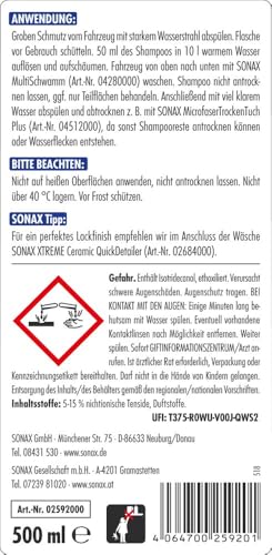 SONAX XTREME Ceramic ActiveShampoo (500 ml) – Ansicht 2