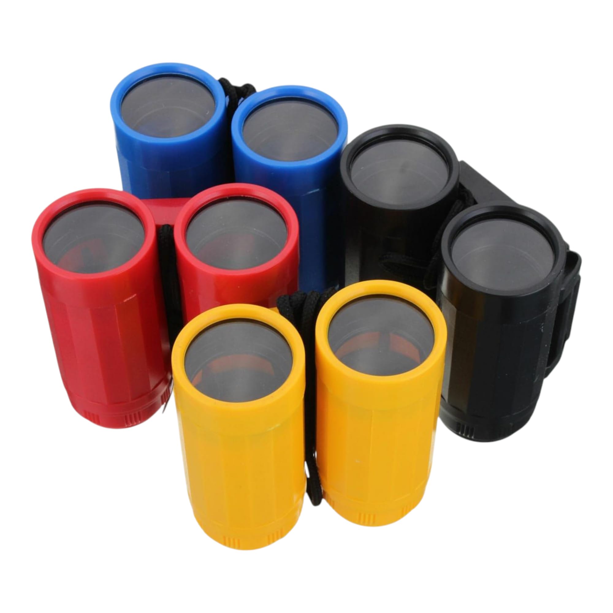 Kids Binoculars – Pack of 6 Magnifying Toy Binoculars for Boys & Girls Party Favors & Return Gifts for Birthday Goodie Bags – Real Lens Outdoor Adventure Toy for Kids Ages 3+ - Image 3 thumbnail