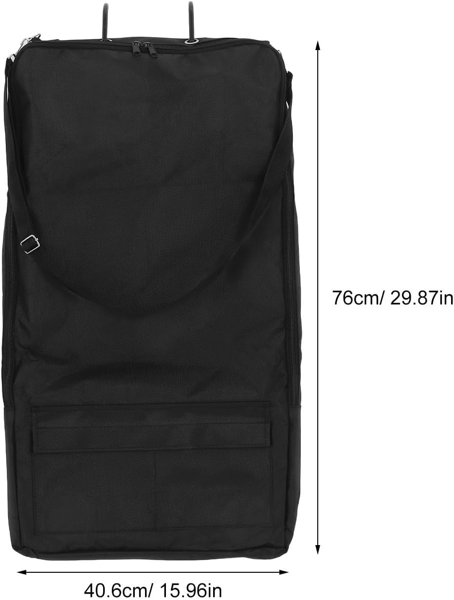 Garneck Horse Tack Storage Bag with Hooks and Handle for Barn Organization image 2