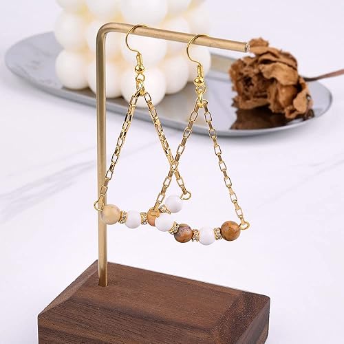 Vista 14 de Cadenas venecianas de acero inoxidable 304 de 32.8 pies de color de acero inoxidable sin soldar, pequeñas cadenas de eslabones rectangulares