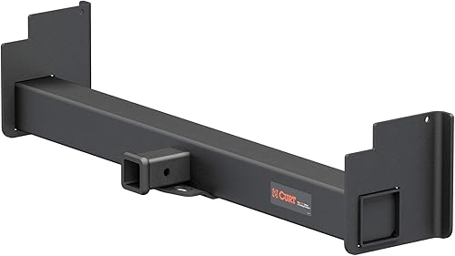 CURT 15901 Clase 5 enganche de soldadura receptor de 2 pulgadas 15000 lbs 3-18 in caída de 18 a 43 pulgadas de ancho marco
