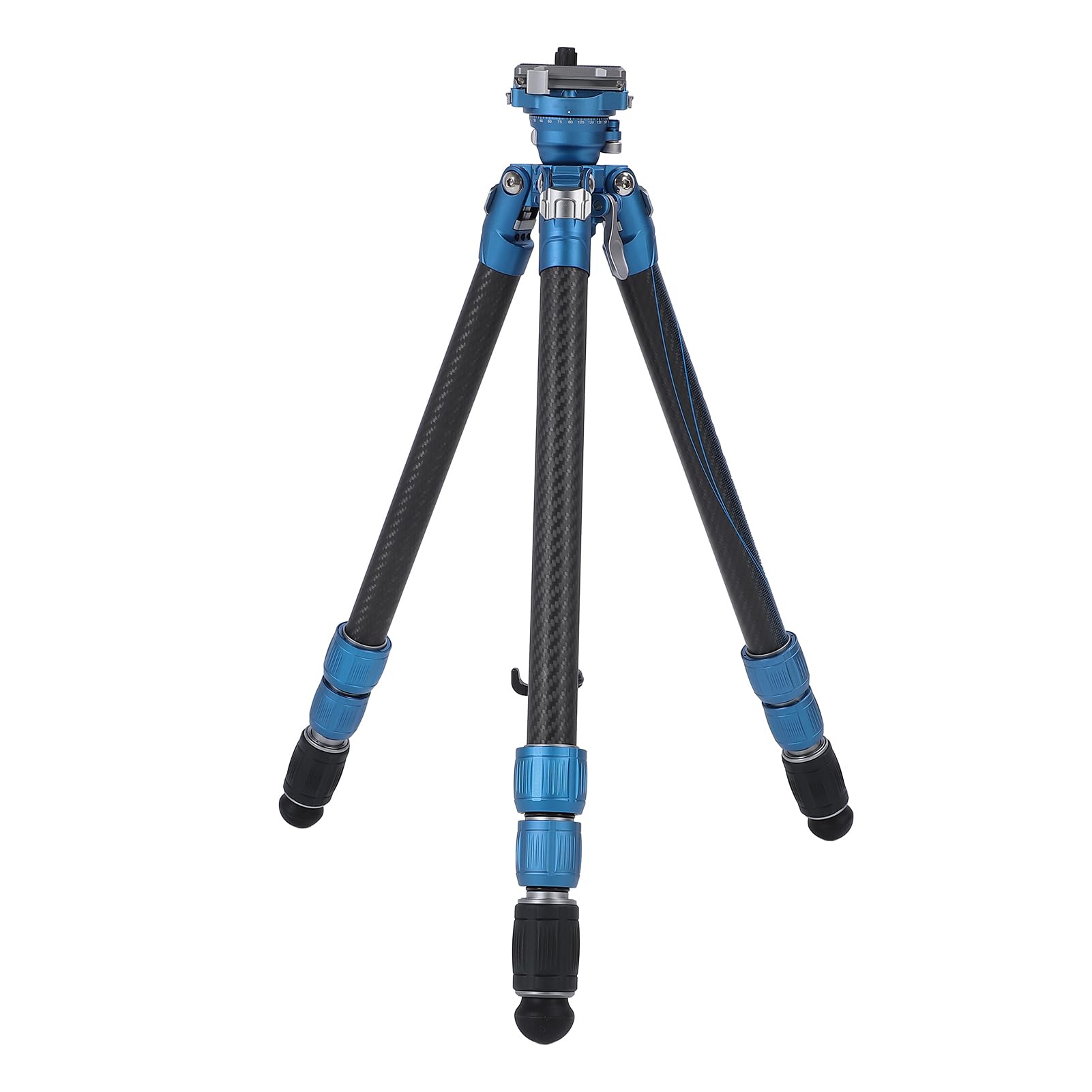 Treppiede in Fibra di Carbonio per Fotocamera Altezza Regolabile