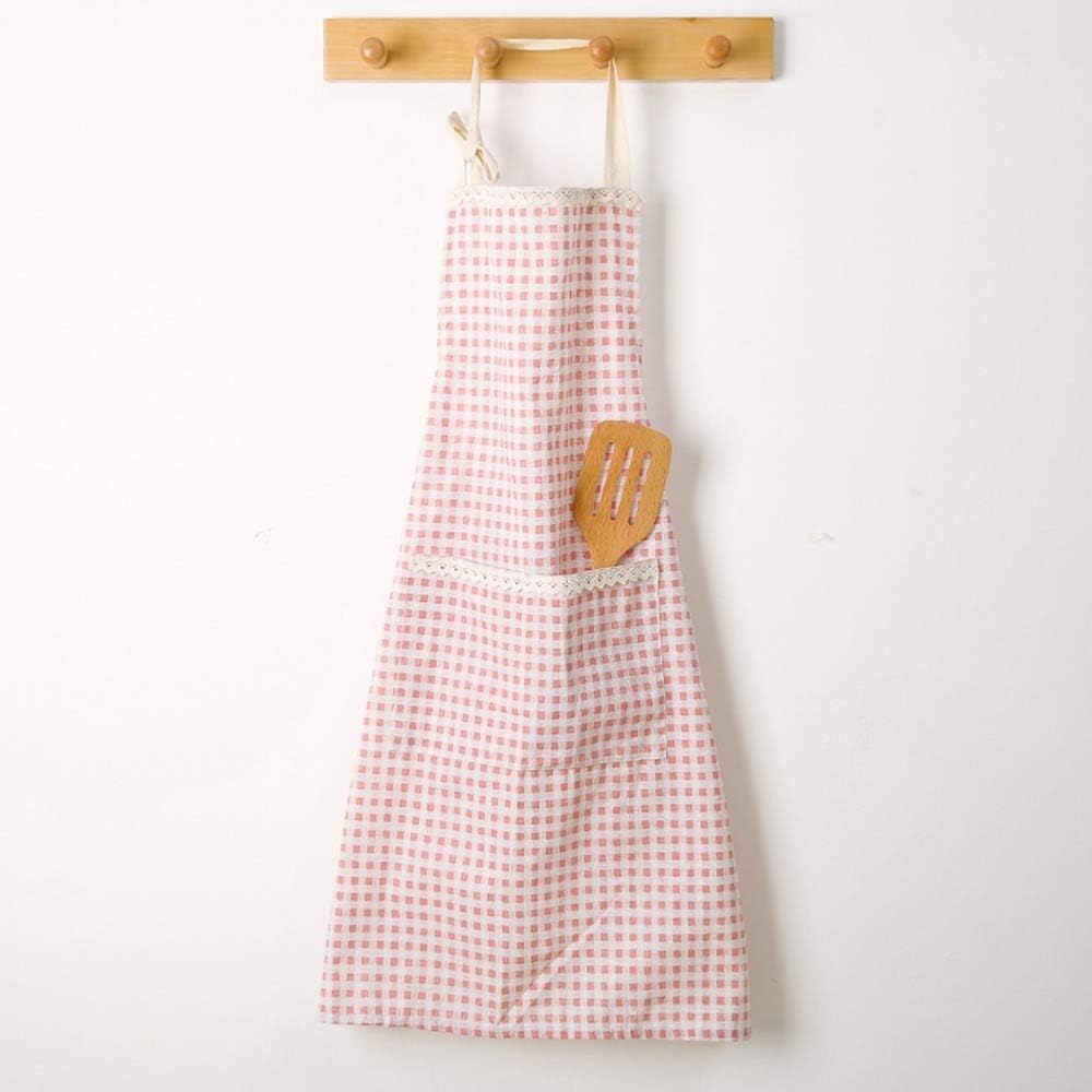 LILIXNX Home kitchen cooking waterproof oil-proof work apron men's women's adult coveralls waist