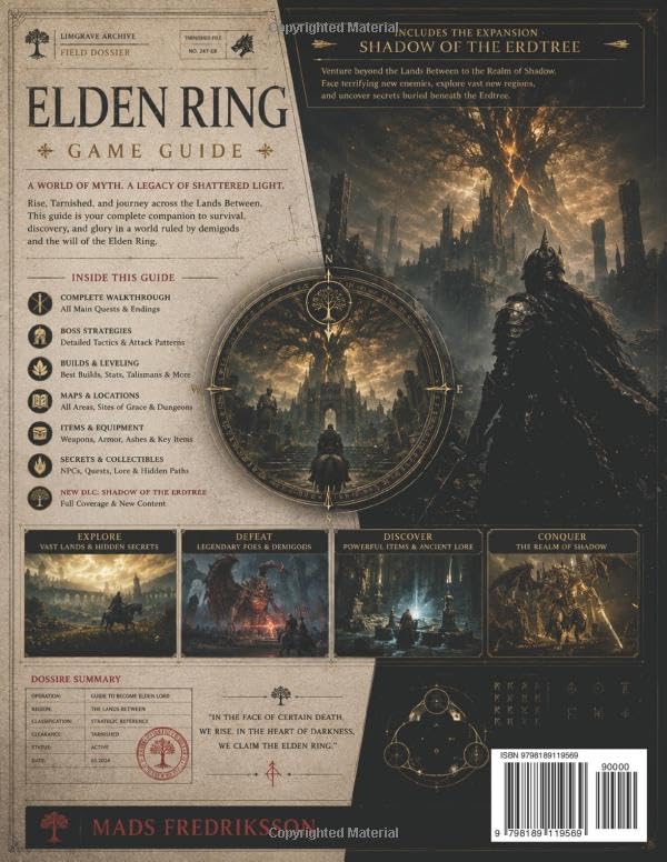 Elden Ring Game Guide – 2026 Edition: Unofficial Strategy Guide to Walkthroughs, Bosses, Builds, Weapons, Maps, Secrets, and Shadow of the Erdtree - ENCYCLOPEDIA image 3