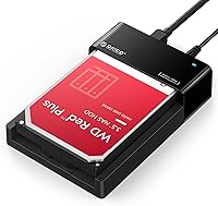 ORICO USB 3.0 Lay-Flat SATA Docking Station for 2.5/3.5in HDD SSD up to 24TB - UASP, Tool-Free, Superior Cooling