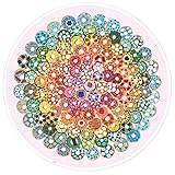 Ravensburger Circle of Colors: Donuts 500 Piece Round Jigsaw Puzzle for Adults | Unique, Vibrant, and Glare-Free | Perfect Interlocking Fit | Ideal for Ages 12 and Up | Model 17346