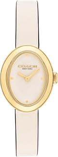 Coach Sammy Women's - 2H Quartz Watch - Calfskin Leather Strap - Water Resistant up to 3ATM/30 Meters - Gift for Her - M