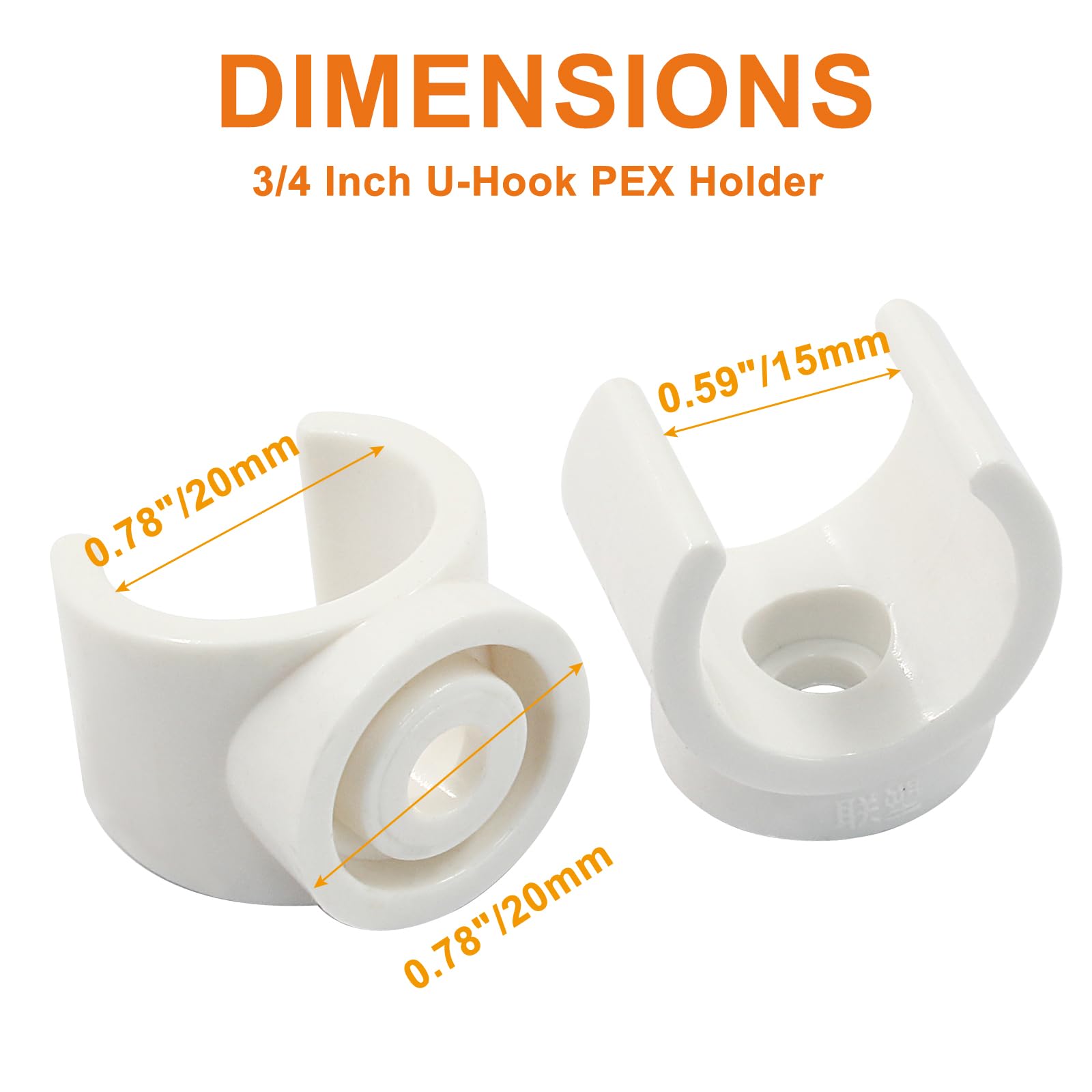 Saddle Clip U Pipe Oh Buckle Type Iron Sheet PVC Pipe Clip 100 Galvanized Pipe Clap - Hose Clap, Pipe Clap - View #6