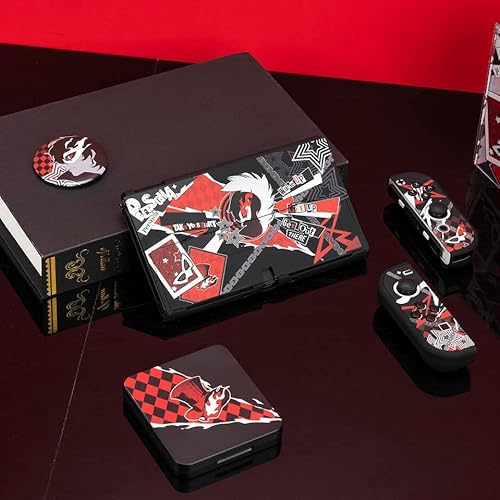 ENIFLY Cute Soft Shockproof PERSONA·Be Your True Mind Dockable Cover Case Compatible with Nintendo S