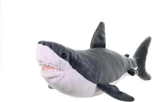 Miniatura 3 de Wild Republic Gran juguete de peluche de tiburón blanco regalos para niños Cuddlekins de 20 pulgadas