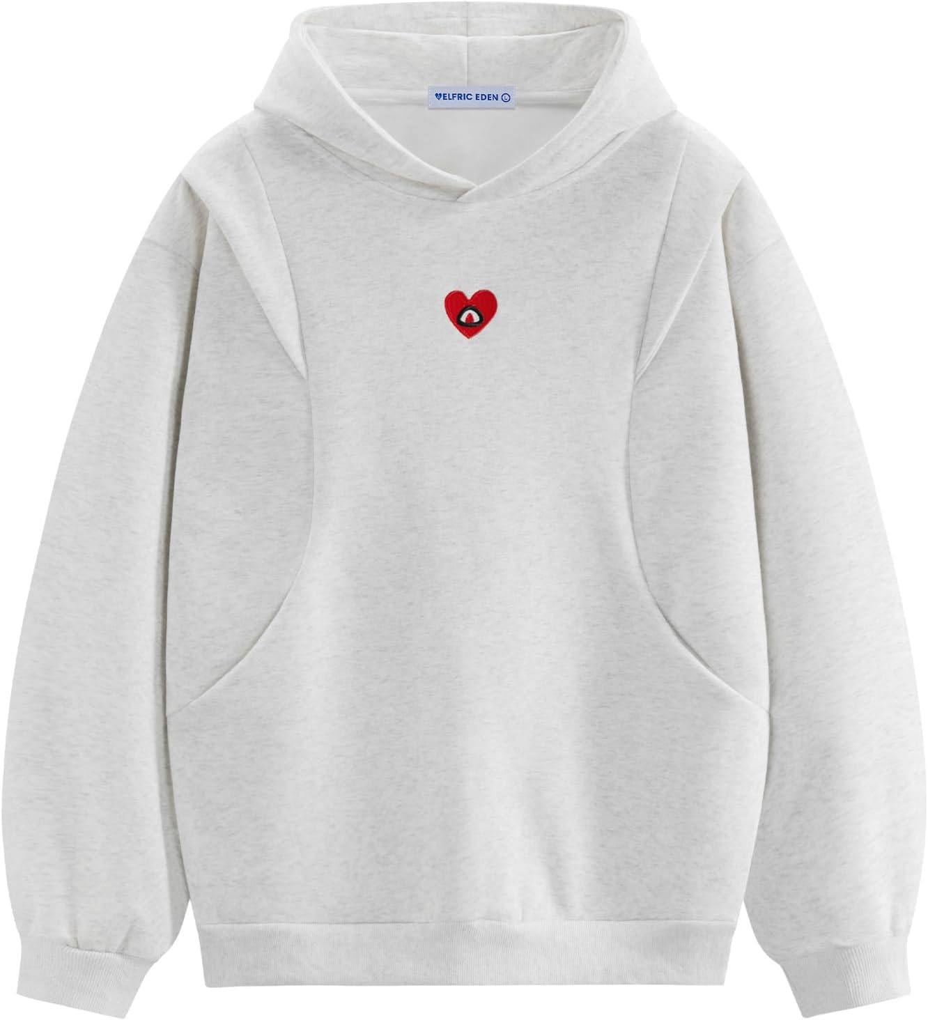 Aelfric Eden Women's Oversized Hoodies Sweatshirt Trendy Long Sleeves Solid Essentials Hoodie Y2k Fall Fashion Outfits