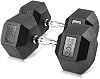 Dumbbell set Adjustable Fillable Dumbbells Set,The Gym Can Be Used For Push-ups, Anti-wear And Anti-fall Dumbbell Sets, Household Hexagonal Iron-coated Dumbbells (Color : Black 30kg*2)