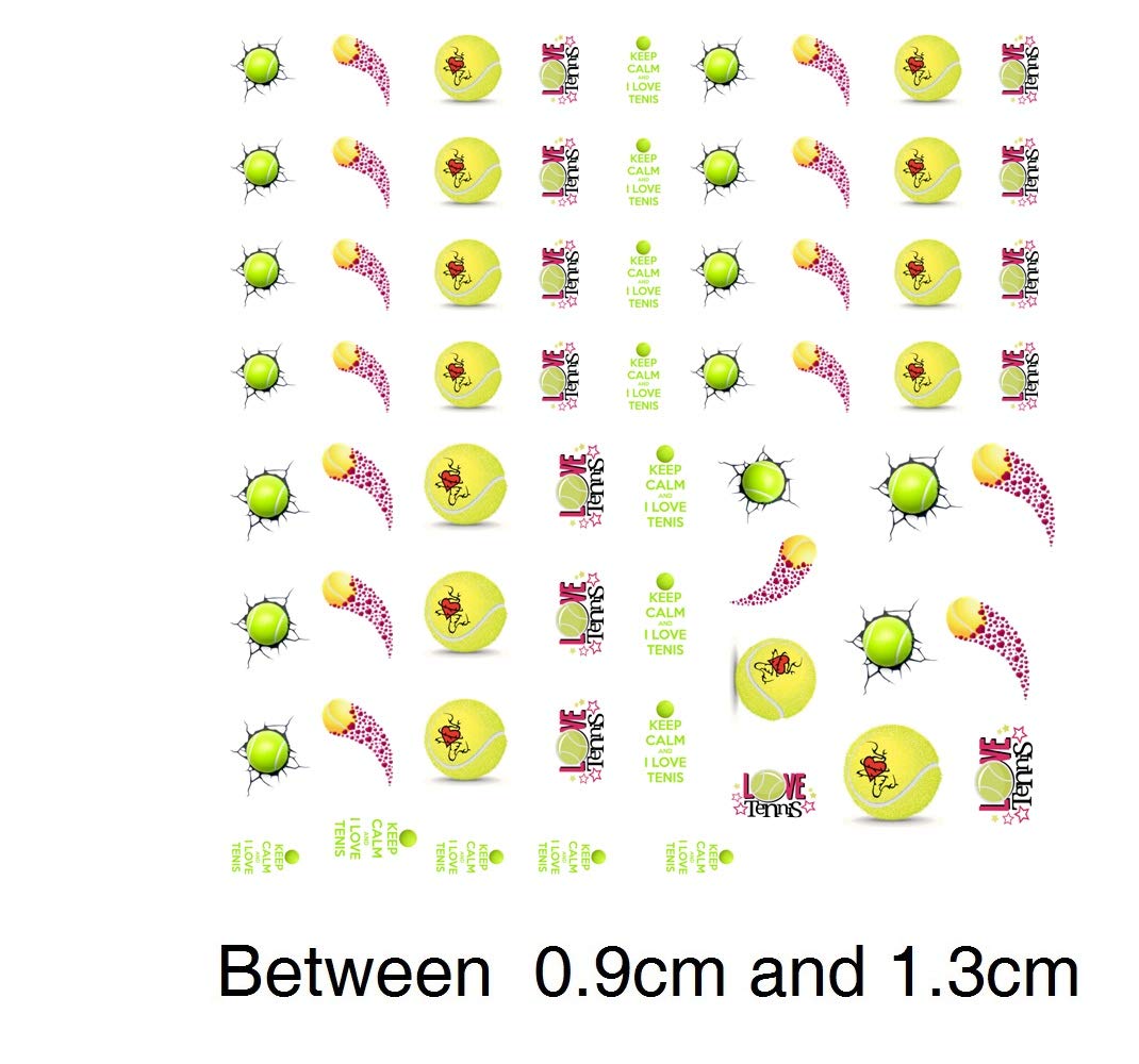 Tennis Collection (Tennis Temporary Tattoos) : Beauty & Personal Care