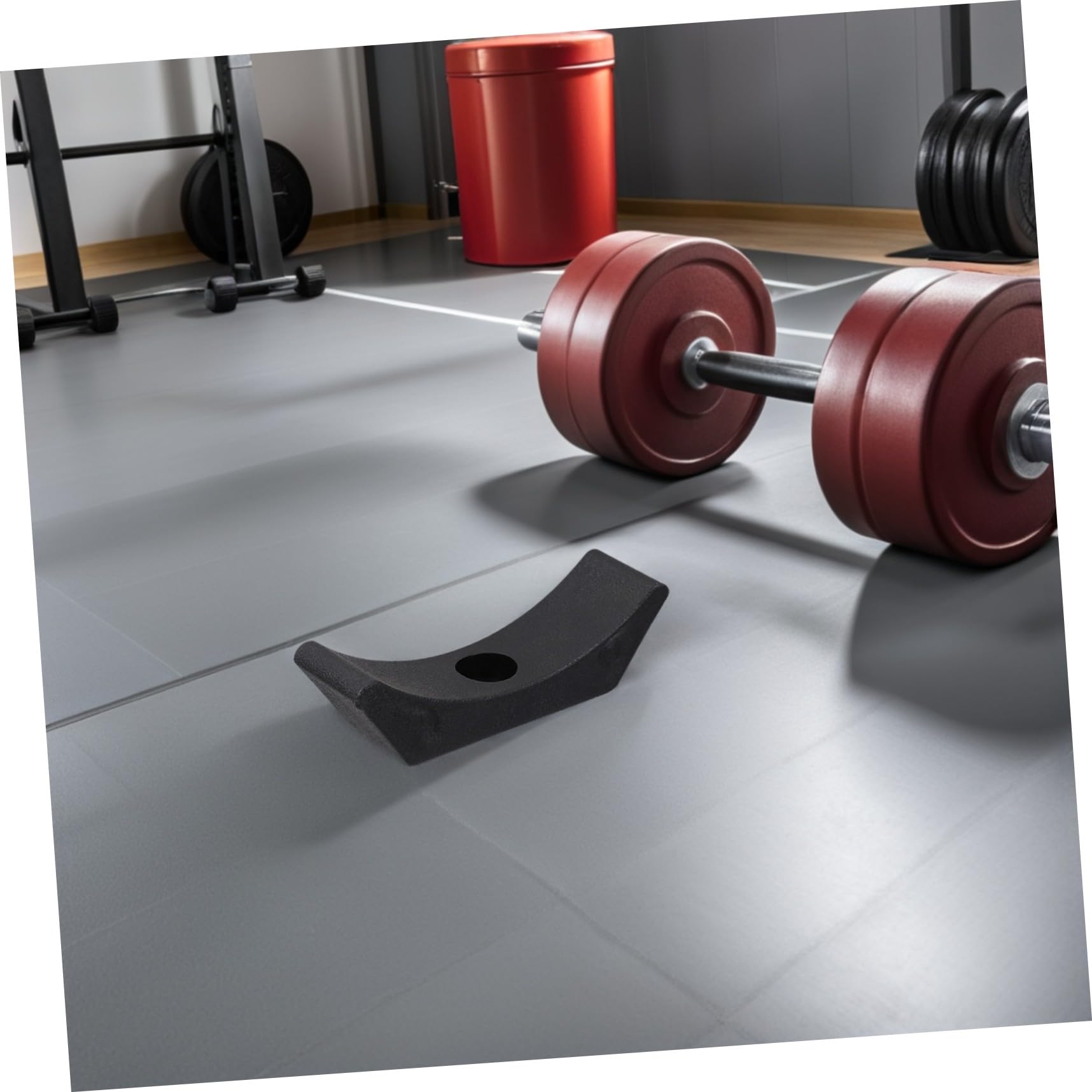 Toyvian 20 Stück 4 Stück Hantelständer aus Robustem PP 140mm Ersatz Hantelsättel für Heimfitness Rutschfeste Aufbewahrung von Gewichtscheiben Fitness Zubehör für Krafttraining