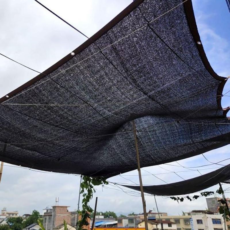 Red parasol negra que bloquea el 95% de rayos ultravioleta recortable 3