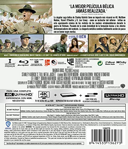 La Chaqueta Metálica (4K UHD + Blu-ray)