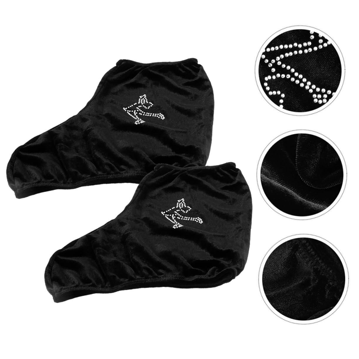 SUPVOX Copripattini Pattini da Hockey Soprapattini Protezioni per Pattini da Ghiaccio Scarpe da Pattinaggio Accessori per Pattini Protezioni per Pattini da Figura Copripattini da