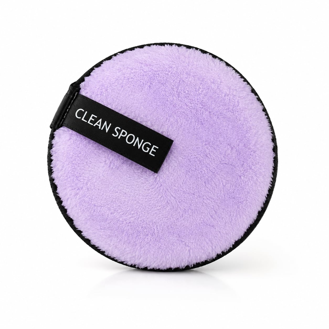 Reusable Microfiber Face Cleansing Puff | Ultra Soft Makeup Remover Pad with Finger Strap | Washable Facial Cleansing Sponge for Face, Makeup Removal & Skin Care | Plush Beauty Puff (Lavender, 1 Piece)-image-35
