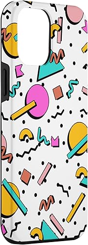 Miniatura 3 de iPhone 15 Plus Vintage Geometría Forma Patrón Retro 80s 90's Nostalgia Case