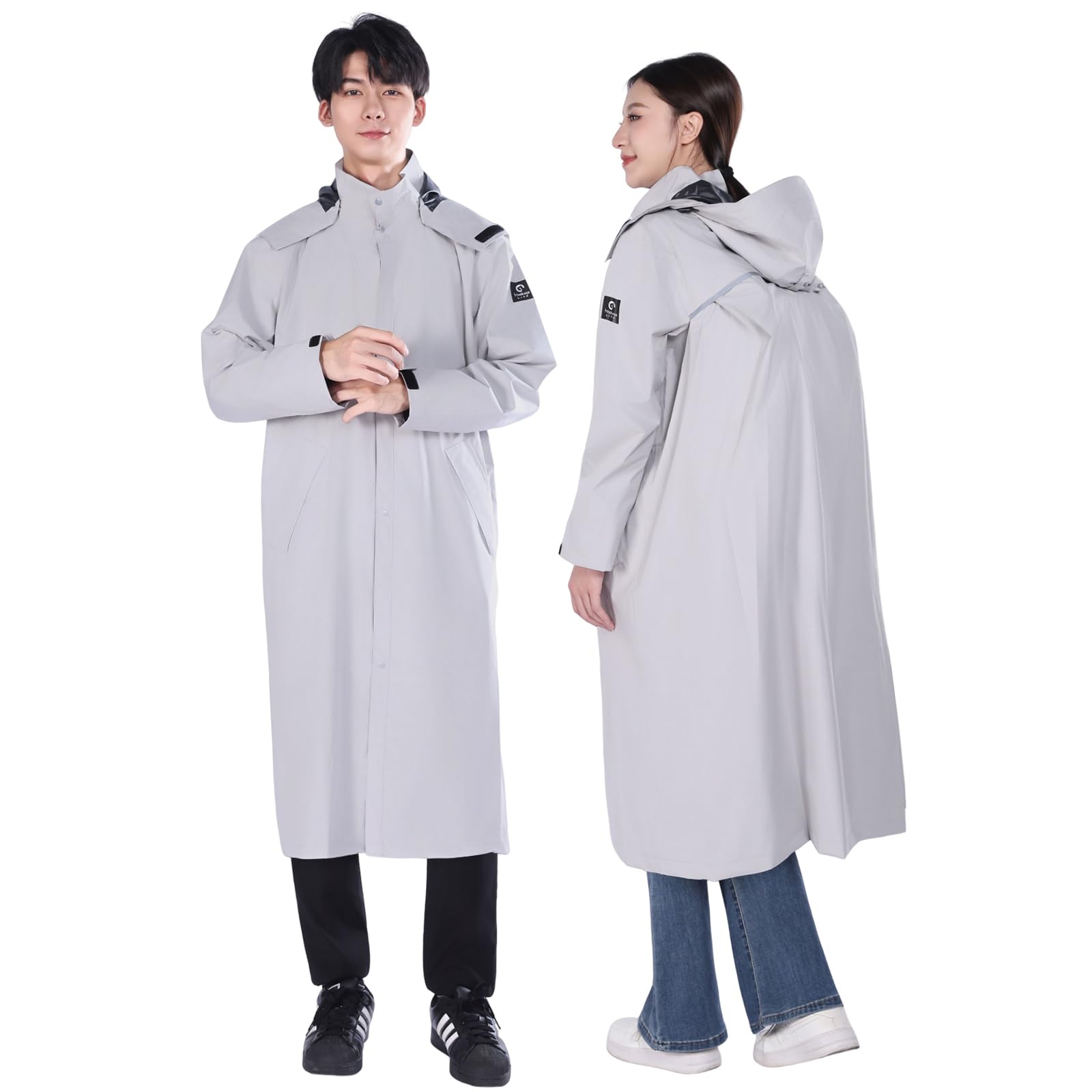 Amazon | [HINOKAZE] レインコート 自転車【通気性メッシュ・100DTPU膜