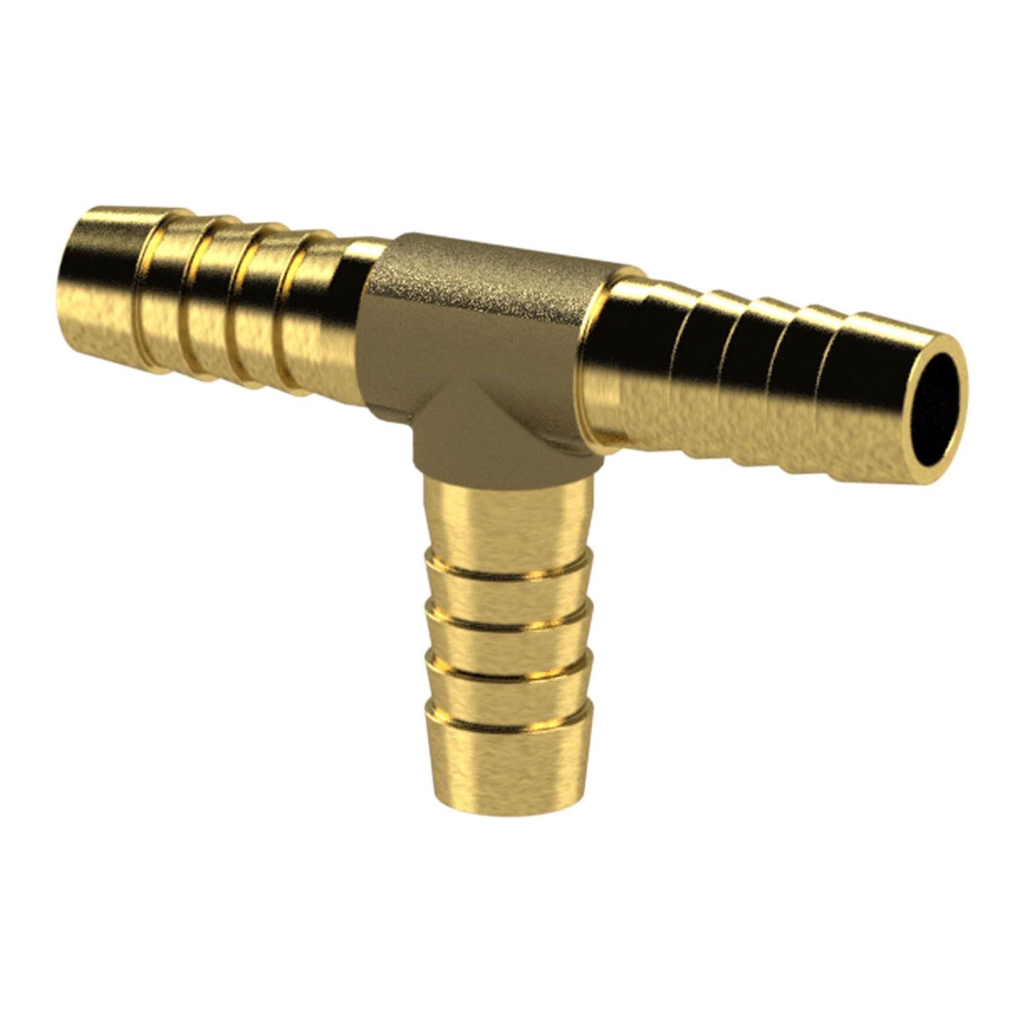 RIEGLER 134506-171 E - Conector en T para manguera (13 mm, latón, 1 unidad)