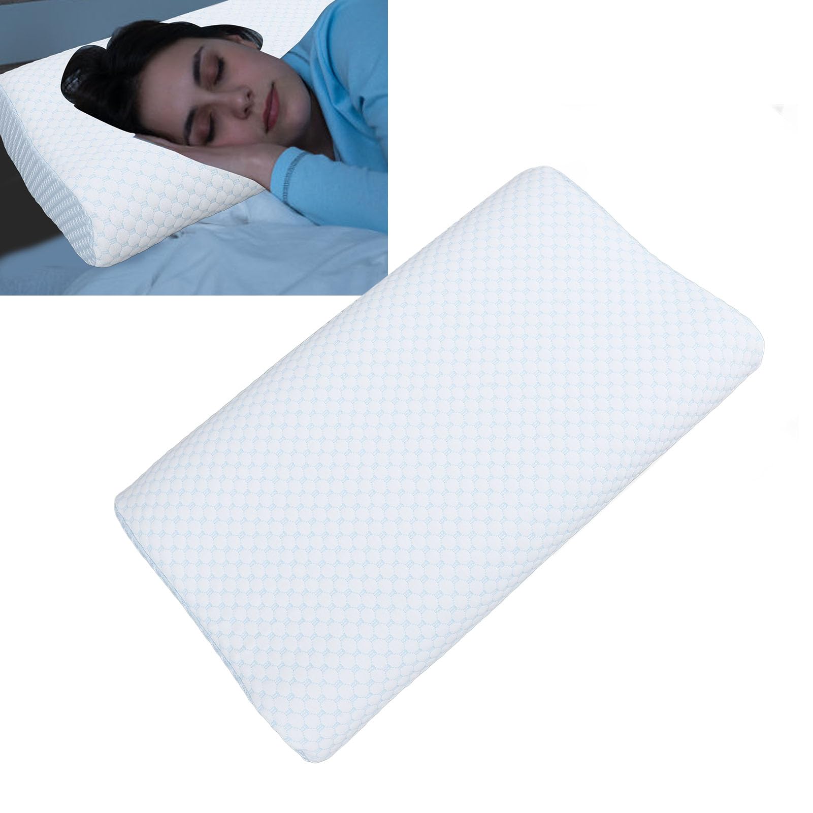 Nackenkissen für Nackenentlastung Memory Foam Schlafen