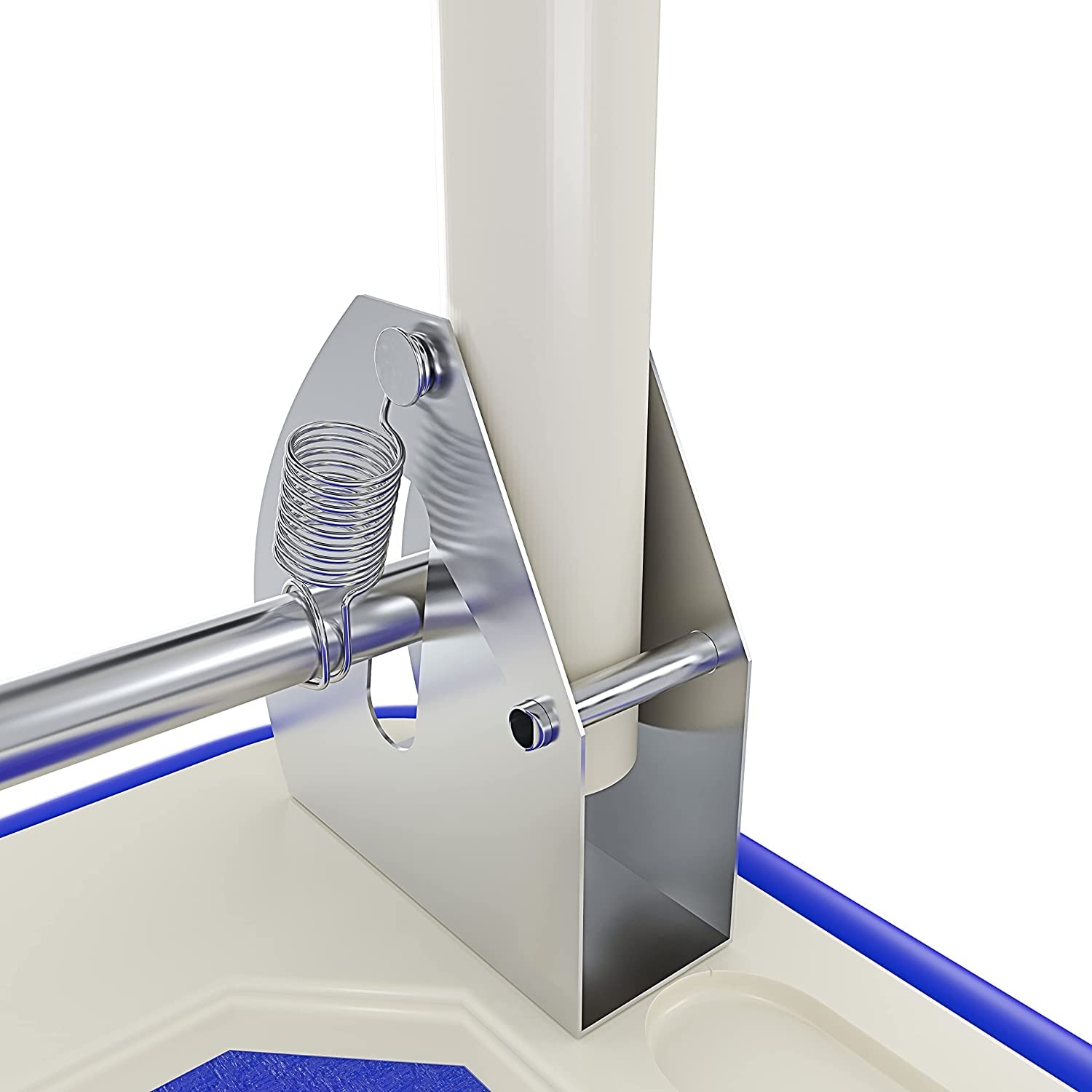 Carrello Pieghevole Tuttofare Richiudibile Portata Max 150 Kg Con 4 Ruote Carrellino Trasportatore Piattaforma Con Pianale In Acciaio E Rivestimento Antiscivolo Portapacchi 82 x 48 x 72 Cm Blu