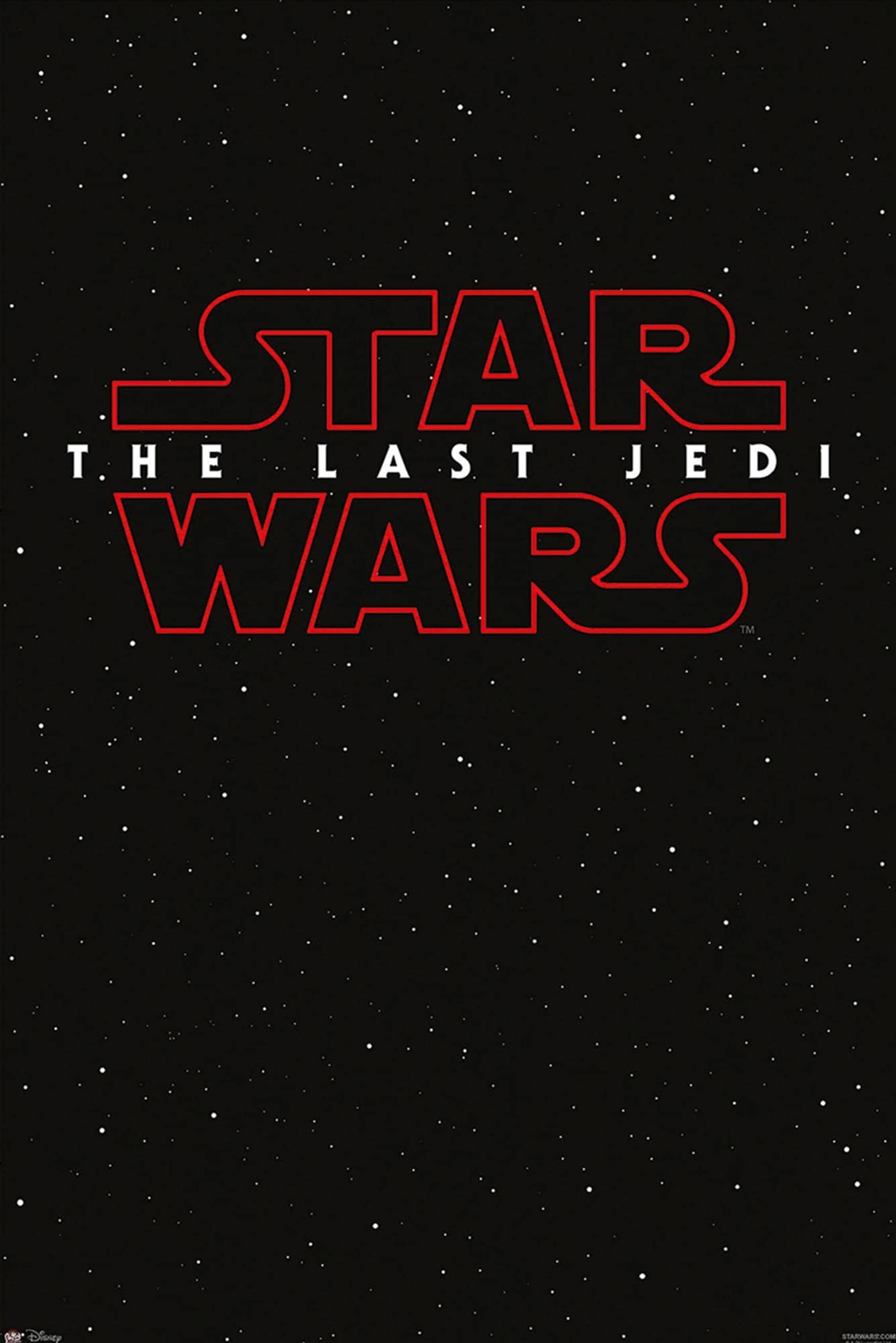 Nifty Star Wars Poster -Episode VIII - The Last Jedi - Filmplakat