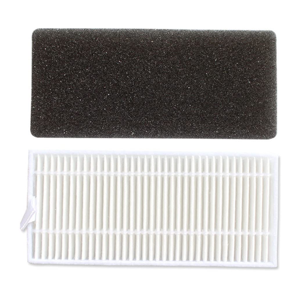 WIIYENA Ersatzteile Für Lefant M1/M2 Pro - 4 Seitenbürsten & 5 Filter Set