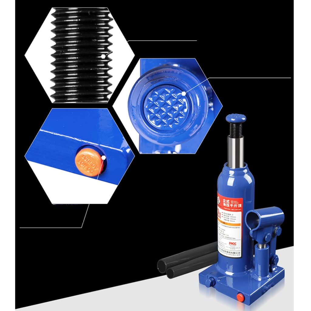 Gato hidráulico de Botella 2T 3T 5T 8T, Gato de Sello Vertical portátil, Herramienta de Gato de Carretilla de Acero con Gato hidráulico para automóvil/Furgoneta/Barco/camión (Size : 8t) ()