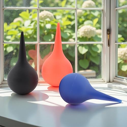 Miniatura 2 de Dispositivo manual de succión de líquido de 3 piezas, para lavado de orejas de goma para mascotas, herramienta de eliminación de cera de oídos,