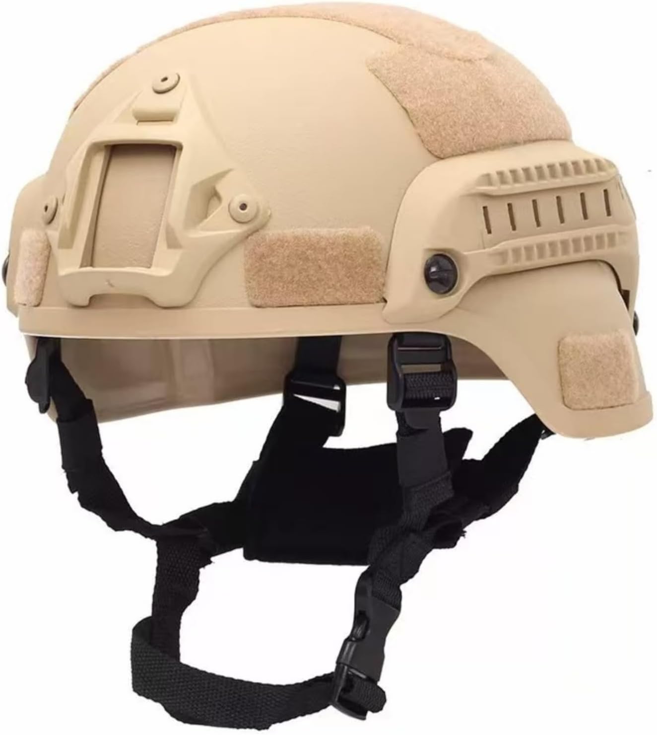 MICH 2000 Airsoft Helmet,with Side Rails and NVG Mounts for Outdoor Activities Such As Airsoft