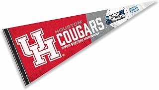 Houston Cougars 2025 March Basketball Madness Pennant Flag