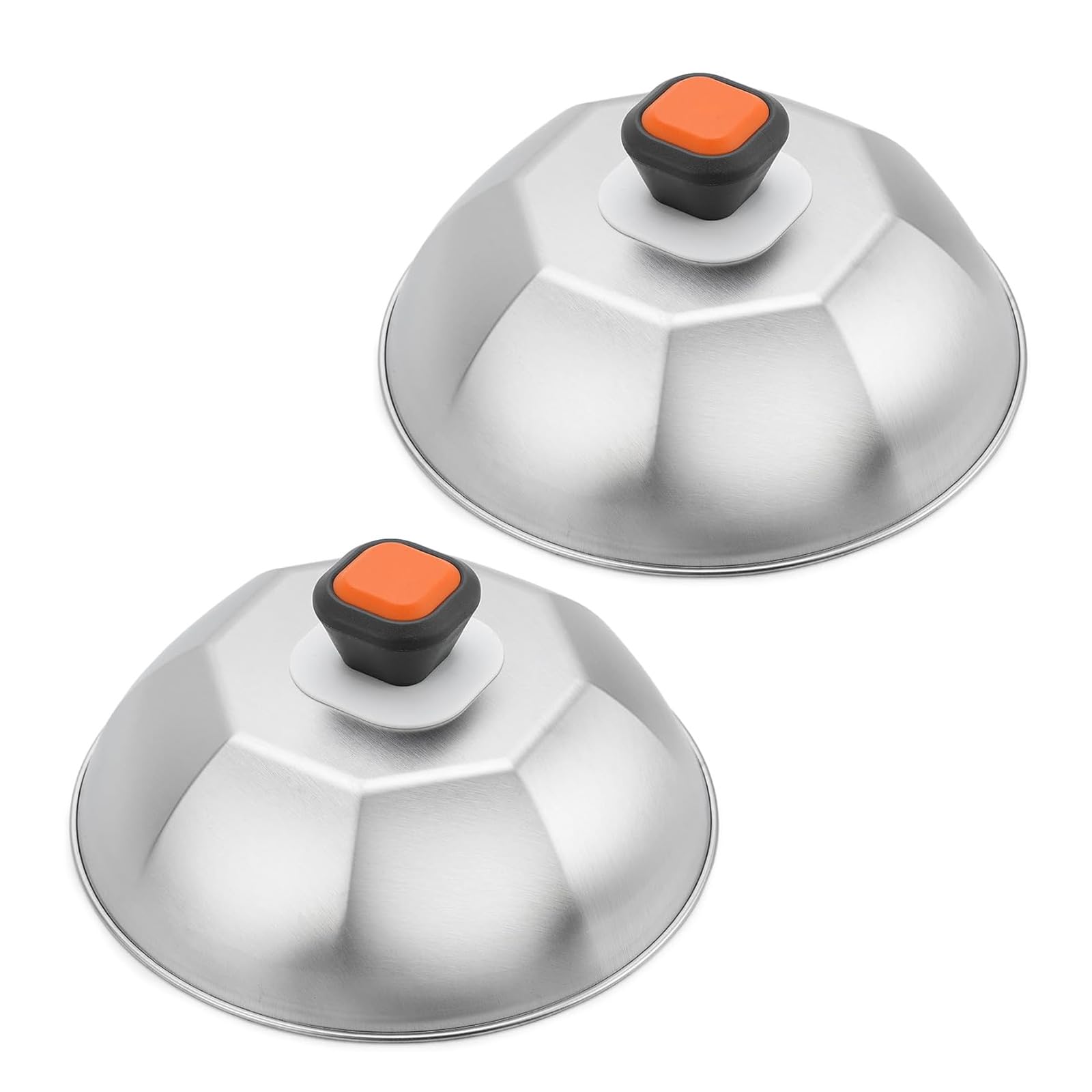 HDOYTXXM 2 Part Rustless Barbecue Canopies 0.6MM Thick Fast Seal Faster Melting Heat Holding Inside Cooking Addons Strong BBQ Addition