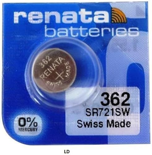 Renata 362 batería de reloj, paquete de 5 unidades. disponible en Yaxa Peru