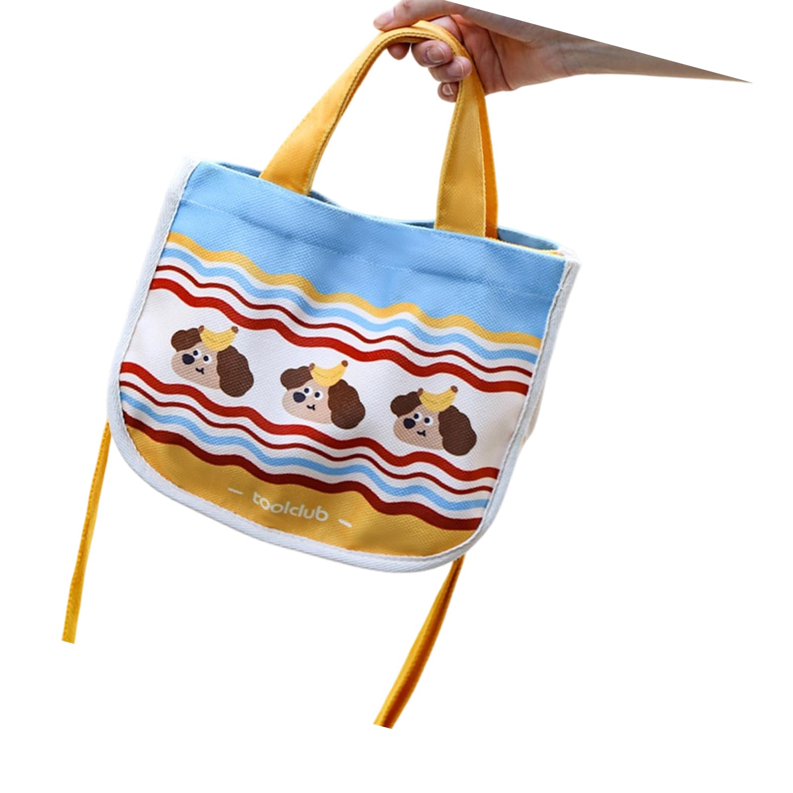 APGLSXY Cartoon Insulated Food Container Holder Thermal for Students Professionals Thermal Lunch Bag