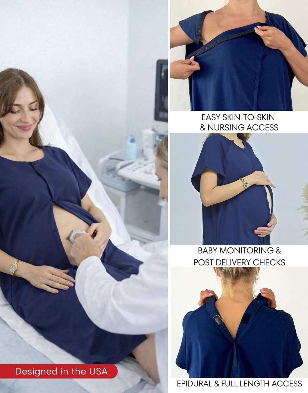 Inspired Comforts Labor & Delivery Gowns