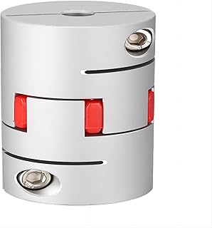 Sinoblu Aluminum Alloy Plum Coupling 08mm to 16mm D45mm L66mm High Torque Vibration-Damping Coupling