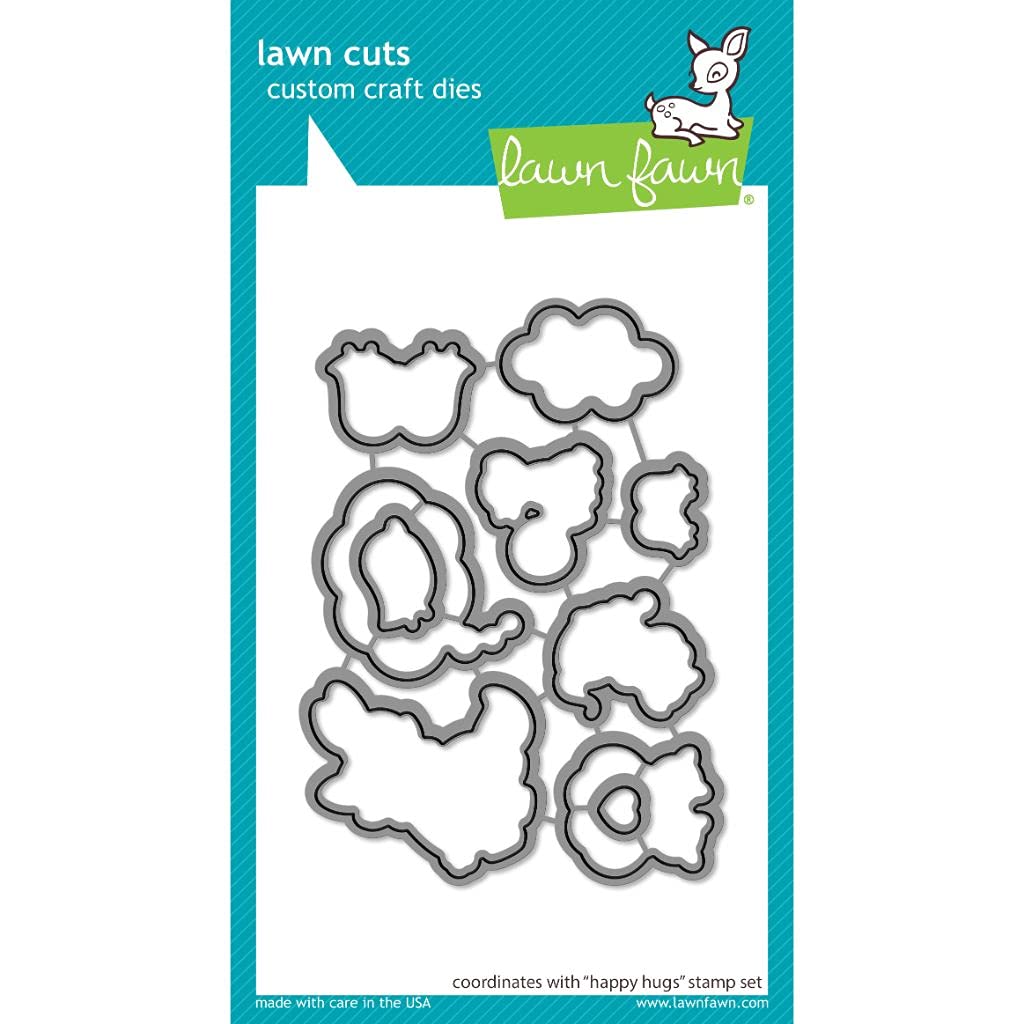 Matrices de découpe Lawn Fawn LF2557 en acier pour relief précis