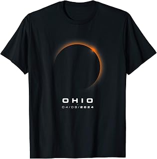 Ohio Total Solar Eclipse 2024 - Ohio Solar Eclipse T-Shirt