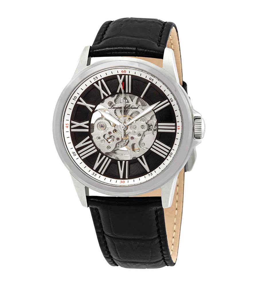 Lucien Piccard Men's Analogue Automatic Watch with Leather Strap LP-12683A-01