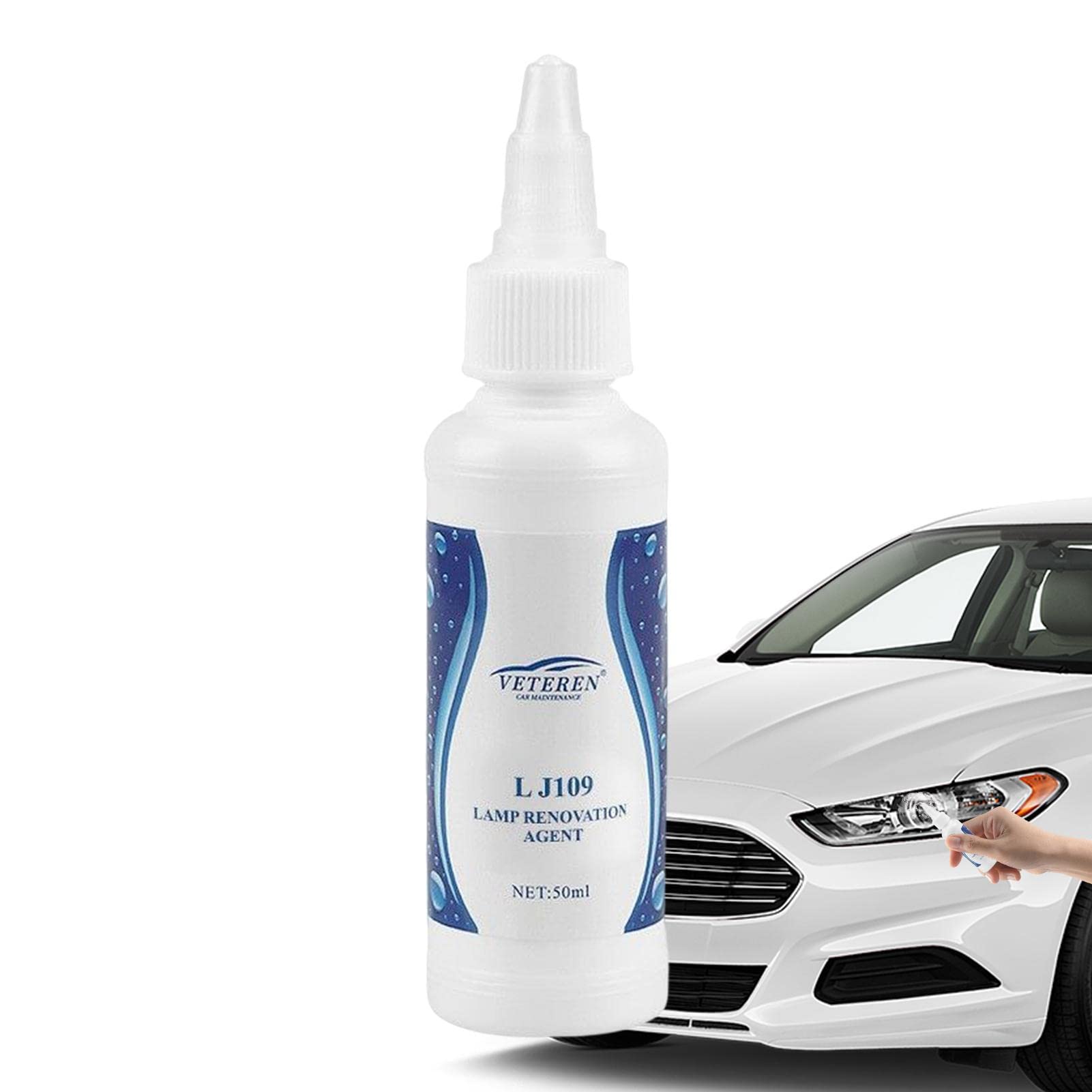 F FABOBJECTS® Headlight Repair Agent | Car Polishing Lens Maintenance Fluid | Headlight Polishing Automotive Headlight Repair Fluid Auto Cleaning-image-28