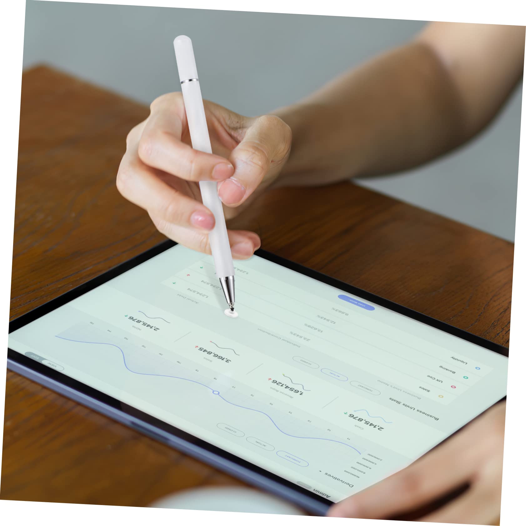 Artibetter 8pezzi Pennino Capacitivo Per Touch Screen Stylus Fine Tip Per Tablet e Smartphone Design Ergonomico e Silenzioso Compatibile Con Dispositivi Touchscreen